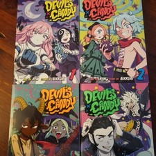 Lote de livros de mangá Devil's Candy Vol 1-4 conjunto completo Rem Bikkuri inglês 1 2 3 4, usado comprar usado  Enviando para Brazil
