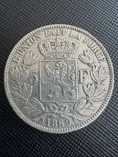 Francs argent belge d'occasion  Paris-
