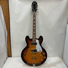 Guitarra elétrica acústica Epiphone Casino VS Vintage Sunburst com estojo macio, usado comprar usado  Enviando para Brazil