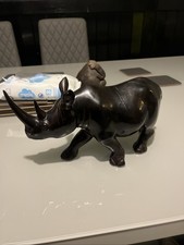 Wooden rhino hand for sale  WITHAM