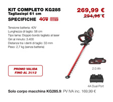 Kress kg285 tagliasiepi usato  Castel Goffredo