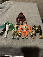 Lote 5 bonecos de ação Ben 10 Ultimate Alien - Water Hazard - Bandai comprar usado  Enviando para Brazil