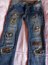 Jeans patches gebraucht kaufen  Wurster Nordseeküste