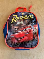 Mini mochila de vinilo de 8" vintage de Disney Cars Lightning McQueen Rust-eze Mater segunda mano  Embacar hacia Argentina