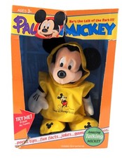 Roupa poncho vintage Disney Pal Mickey pelúcia na Disney World sem voz comprar usado  Enviando para Brazil