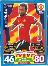 Topps English Premier League 2017-2018. Match Attax #212 Juan Mata na sprzedaż  PL