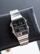 Citizen ANA DIGI TEMP 8989 JG2101-78E mostrador preto prata modelo de reedição comprar usado  Enviando para Brazil