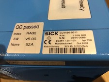 Usado, SCANNER/LEITOR DE CÓDIGO DE BARRAS LASER SICK CLV490-0011 comprar usado  Enviando para Brazil