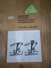 Vicon spare parts for sale  WHITCHURCH