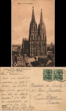 Pocztówka Köln Dom Westside Kölner Dom 1909 na sprzedaż  Wysyłka do Poland