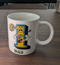 Caneca xícara de café vintage Contenova #1 pai presente engraçado dia dos pais comprar usado  Enviando para Brazil
