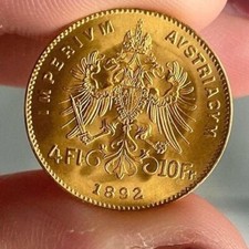 Austria fiorini 1892 usato  Roma