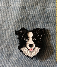 Border collie enamel for sale  Grant