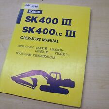 Kobelco sk400 track for sale  Portland