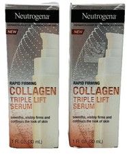 2 neutrogena soro de elevação tripla de colágeno de firmeza rápida 1 oz ea caixa arranhada comprar usado  Enviando para Brazil