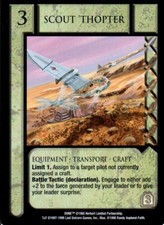 Scout thopter thunder usato  Italia