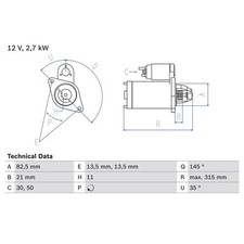 Bosch anlasser 0986017970 gebraucht kaufen  Idar-Oberstein