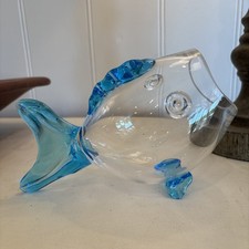 Blenko style blue for sale  Robeline