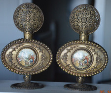 Pair vintage gold for sale  Titusville