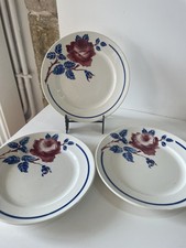 Assiettes plates faience d'occasion  Saint-Georges-de-Reneins