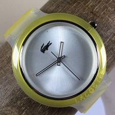 Relógio Lacoste unissex adulto esporte pulseira de silicone amarela quartzo analógico 40 mm 6 3/4" comprar usado Relógio Lacoste unissex adulto esporte pulseira de silicone amarela quartzo analógico 40 mm 6 3/4" comprar usado  Enviando para Brazil