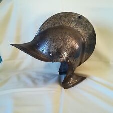 Antique burgundy helmet usato  Roma