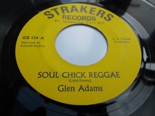 GLEN ADAMS - SOUL CHICK REGGAE 7'' STRAKERS 1974 comprar usado  Enviando para Brazil