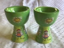 Porzellan eierbecher design gebraucht kaufen  Hohenaspe