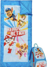 Saco de dormir e mochila Paw Patrol, kit de acampamento noturno azul combo 2 peças comprar usado  Enviando para Brazil
