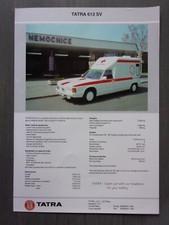 Tatra 613 ambulance for sale  BENFLEET