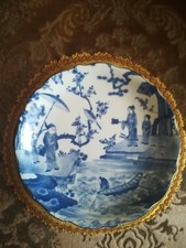 Używany, KAKIEMON TALERZ MALOWANY PODSZKLIWNIE na sprzedaż  PL