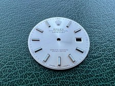 Genuíno Rolex Datejust 41mm mostrador em bastão prata cromado 126334/126300 OC#664 comprar usado  Enviando para Brazil