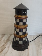 Painted glass light for sale  Round Lake