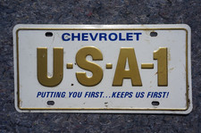 Vintage chevrolet license for sale  Boulder