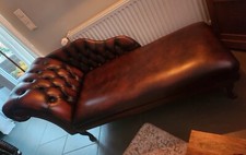 Chesterfield chaiselongue echt gebraucht kaufen  Genthin