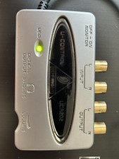Behringer U-Control UCA202 latência ultrabaixa saída 2 pol/2 saída USB áudio prata TESTADO  comprar usado  Enviando para Brazil