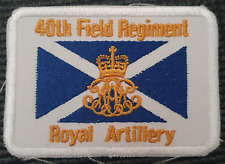 40th field regiment for sale  PRESTON
