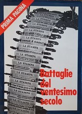 Prima pagina battaglie usato  Italia