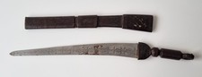 Schönes graviertes jagdmesser gebraucht kaufen  Ebhausen