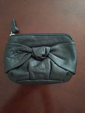 Oushka leather clutch for sale  READING