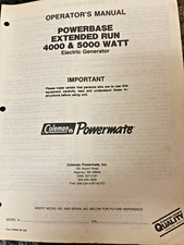 Used coleman powermate for sale  Champaign