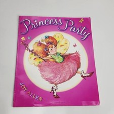 Princess Party by Joy Allen Pink Glitter Paperback Children's Book comprar usado  Enviando para Brazil