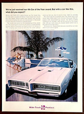 White 1968 pontiac for sale  Kings Park