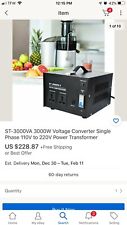 3000va 3000w voltage d'occasion  Expédié en France