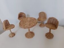 Mobilier osier poupée d'occasion  France