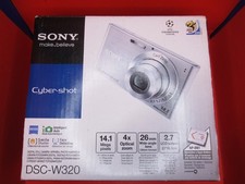 Câmera Digital Compacta Sony Cyber-shot DSC-W320 14.1MP - Prata *Caixa Aberta* comprar usado  Enviando para Brazil