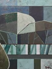 Original cubist abstract for sale  CHICHESTER