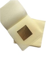 FOLHAS SOLTAS FOLHA DE OURO COMESTÍVEIS/DECORATIVAS - 24K - 2,5 CM X 2,5 CM - ESCOLHA A QUANTIDADE comprar usado  Enviando para Brazil