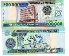 Mozambique afrique billet d'occasion  Paris I