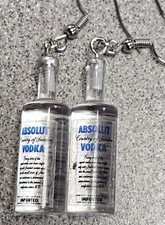 Absolute vodka earrings for sale  Cranford
